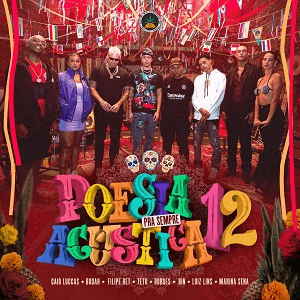 Capa da letra da música Poesia Acústica 12 – Pra Sempre