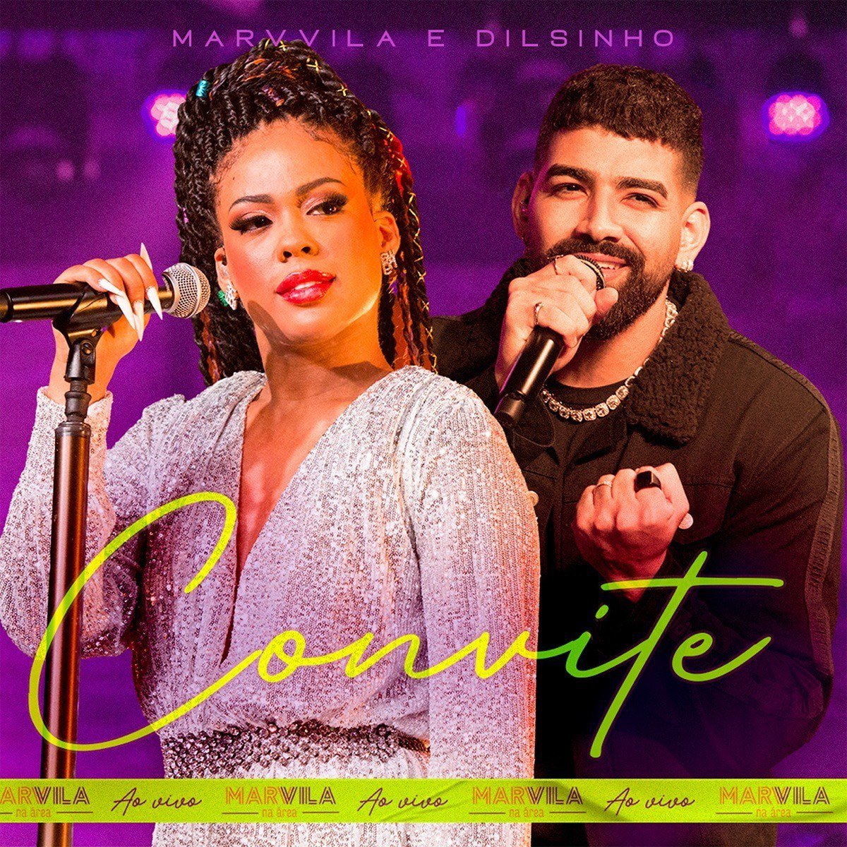 Capa da letra da música Convite (Ao Vivo)