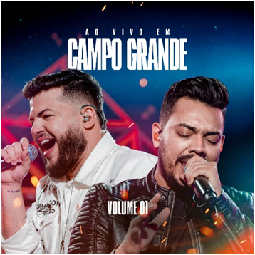 Capa do álbum Ao Vivo em Campo Grande