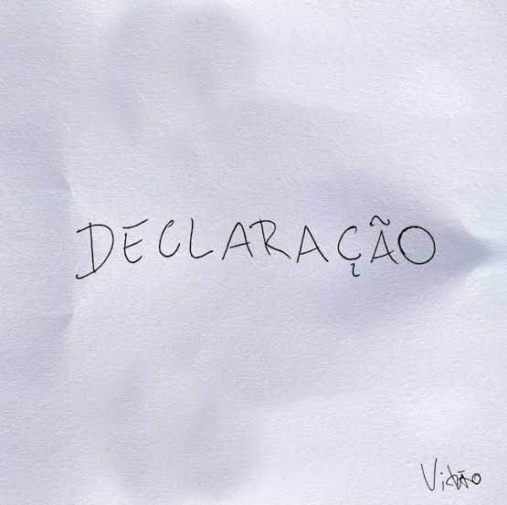 Capa da letra da música Declaração