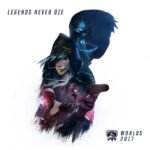 Capa da letra Legends Never Die (tradução)