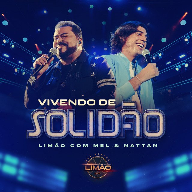 Capa da letra da música Vivendo de Solidão