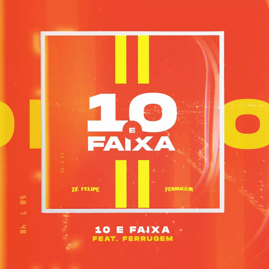 Capa da letra da música 10 e Faixa