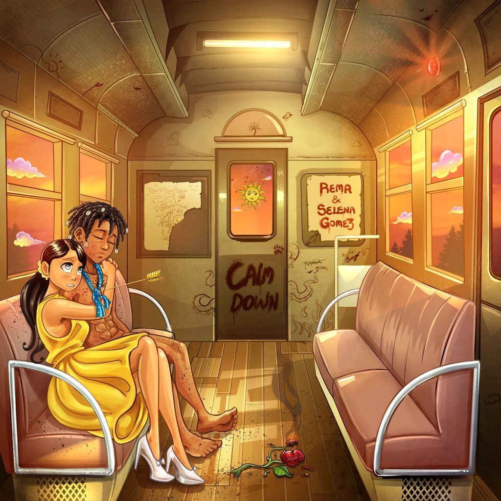 Capa da letra da música Calm Down (Remix)