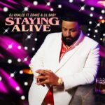 Capa da letra Staying Alive