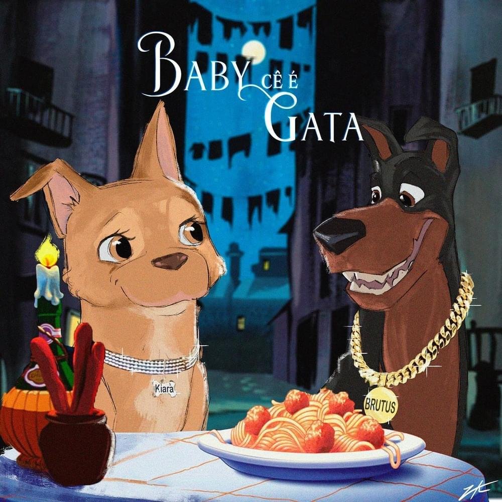 Capa da letra da música Baby Cê é Gata