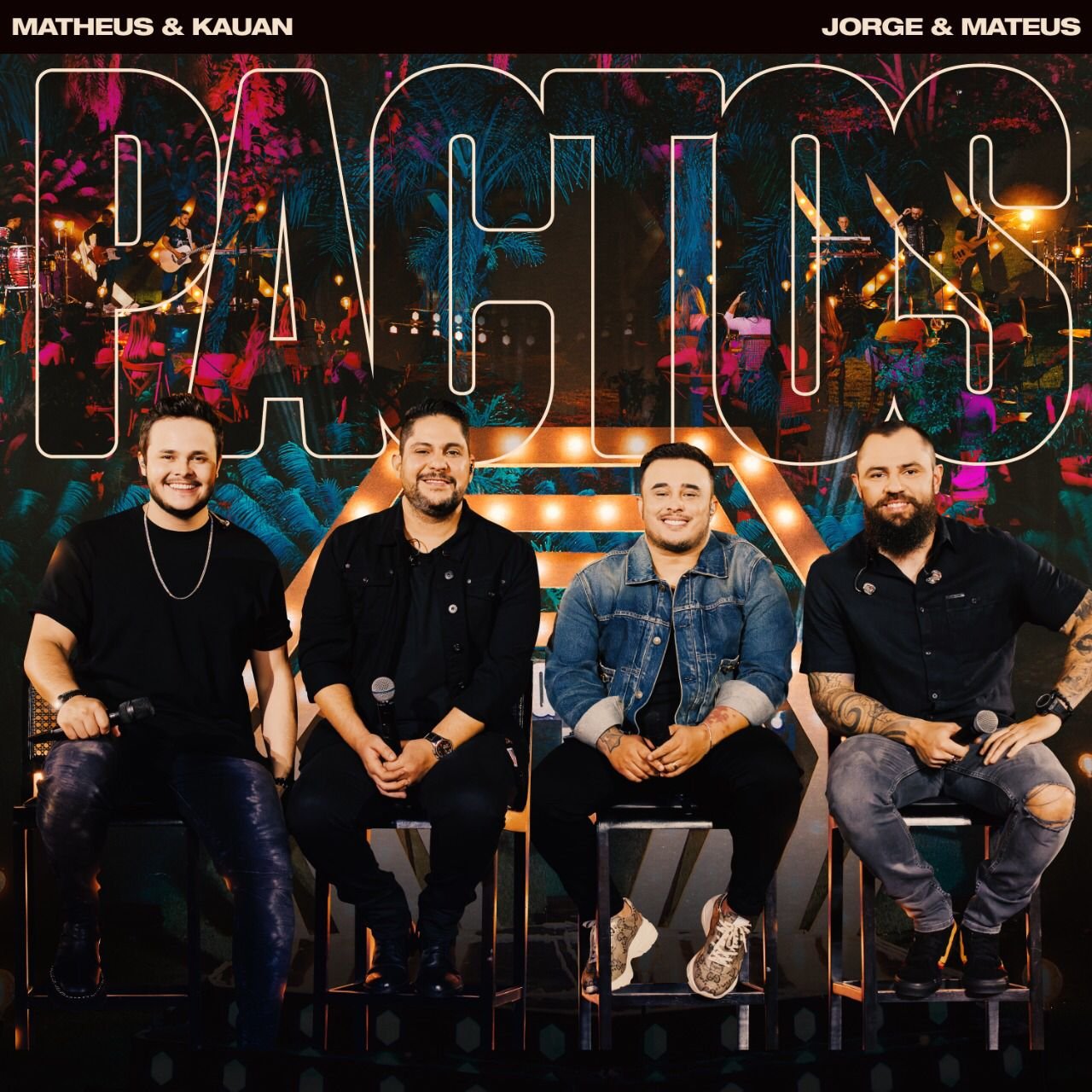 Capa da letra da música Pactos
