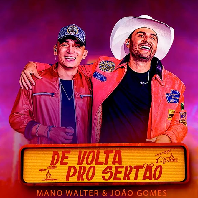 Capa da letra da música De Volta Pro Sertão