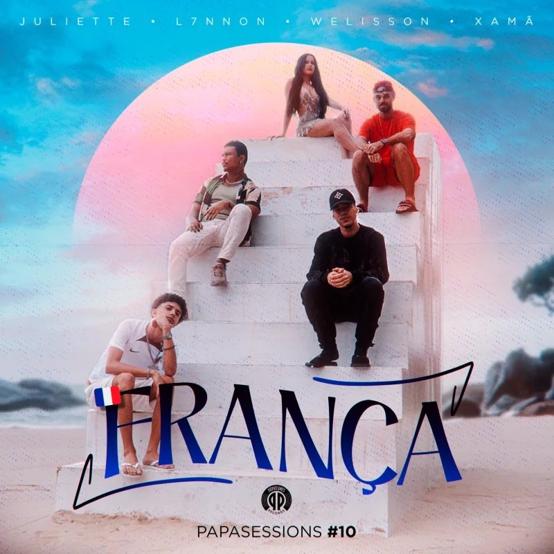 Capa da letra da música França