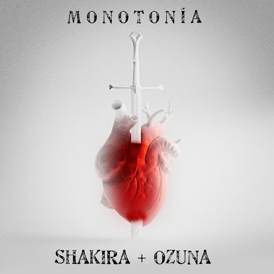 Capa da letra da música Monotonía