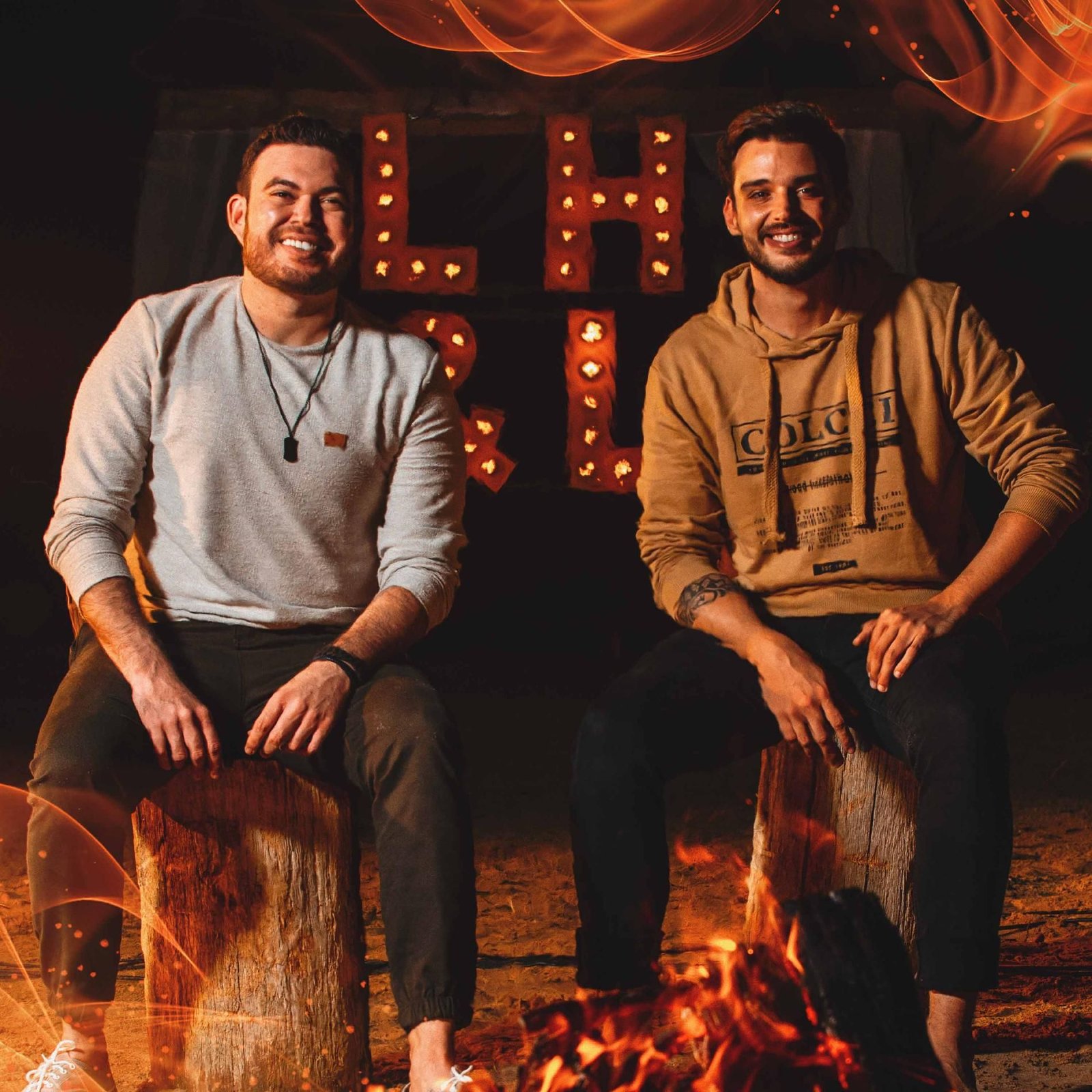 Foto de Luiz Henrique e Leo