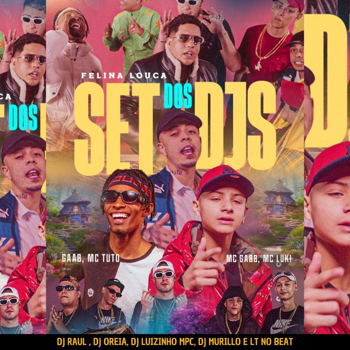 Capa da letra da música Set dos DJs