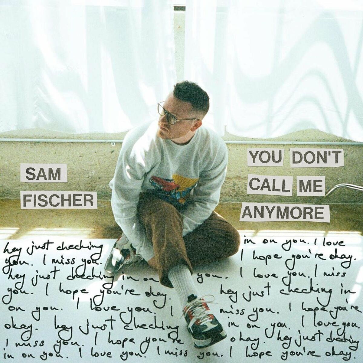 Capa da letra da música You don’t call me anymore(Tradução)