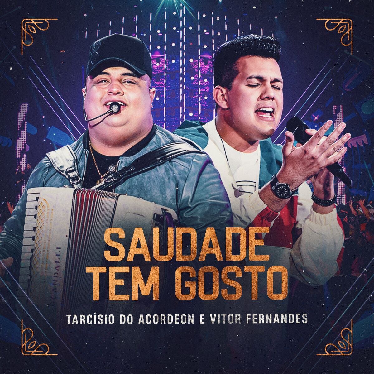 Capa da letra da música Saudade Tem Gosto