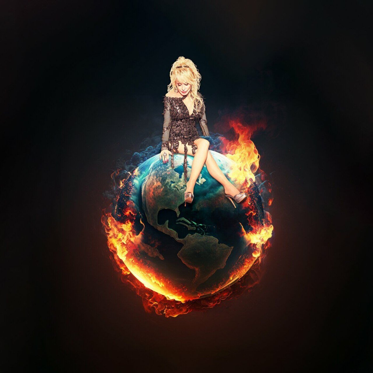 Capa da letra da música World On Fire