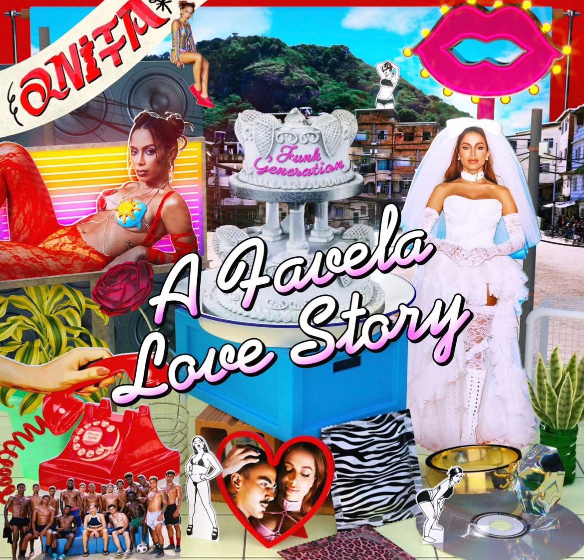 Capa da letra da música A Favela Love Story