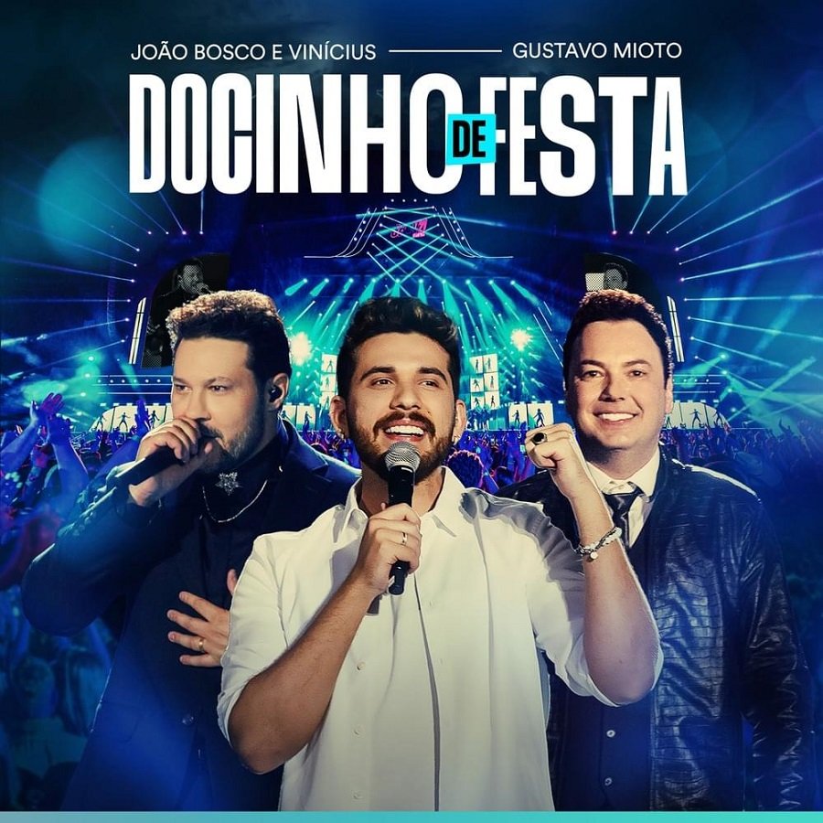 Capa da letra da música Docinho de Festa (Ao Vivo)