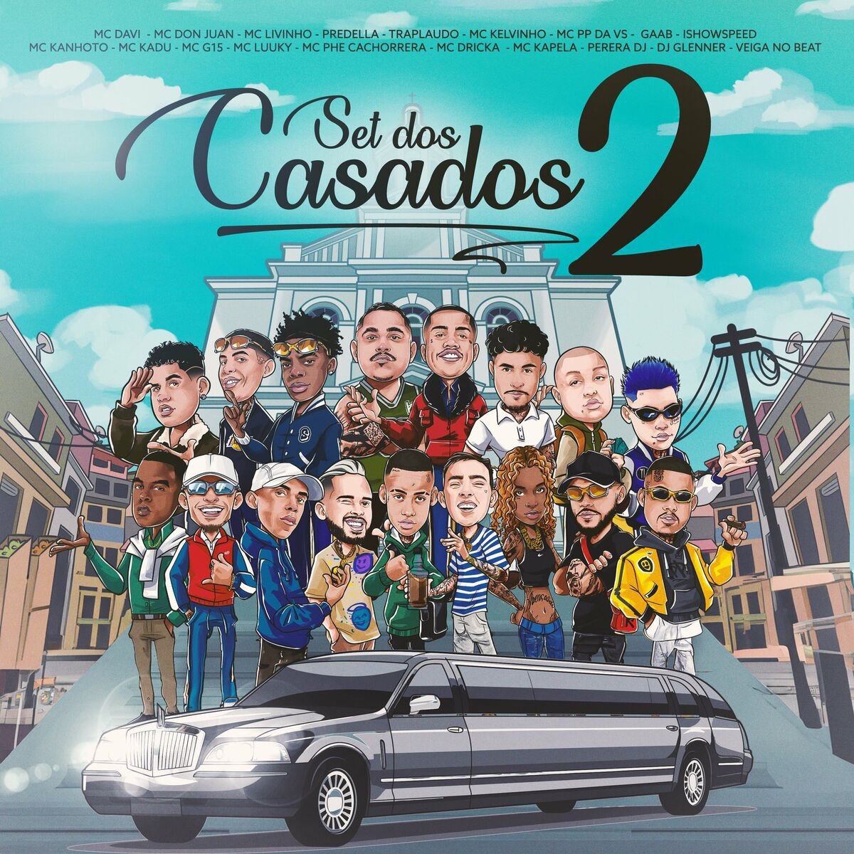 Capa da letra da música Set Dos Casados 2