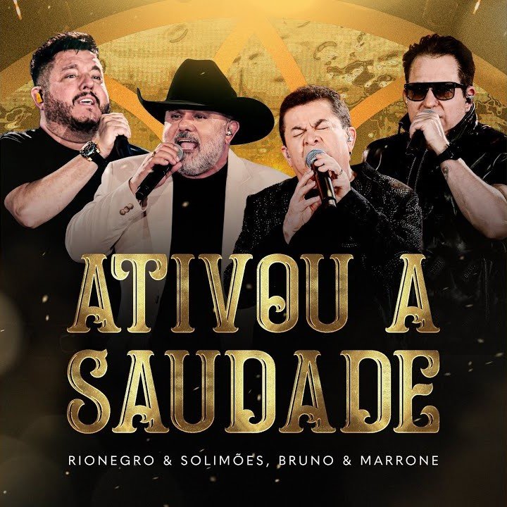 Capa da letra da música Ativou a Saudade