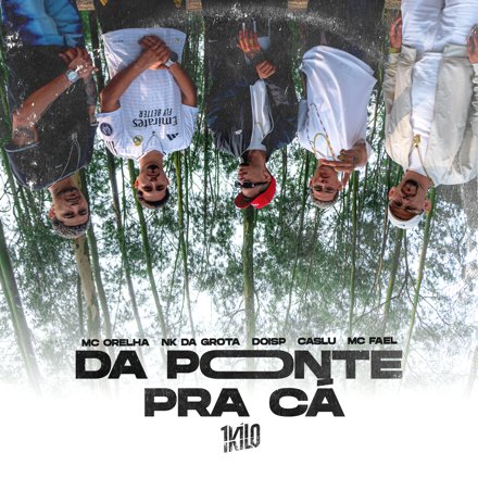 Capa da letra da música Da Ponte Pra Cá