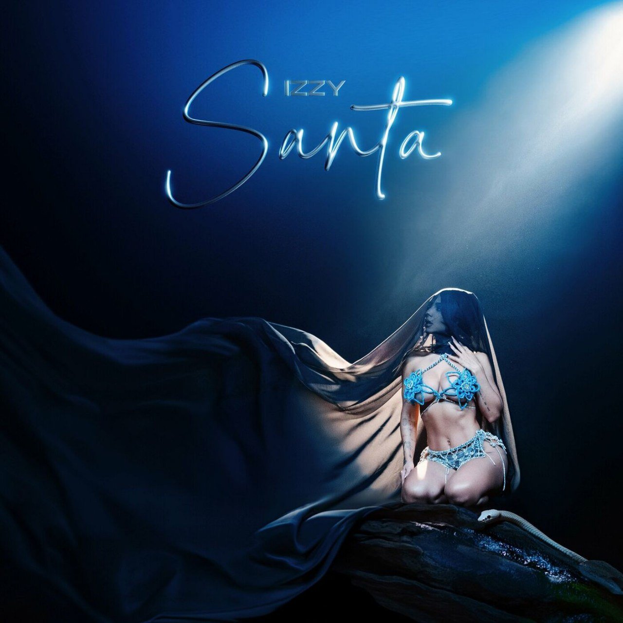 Capa da letra da música Santa