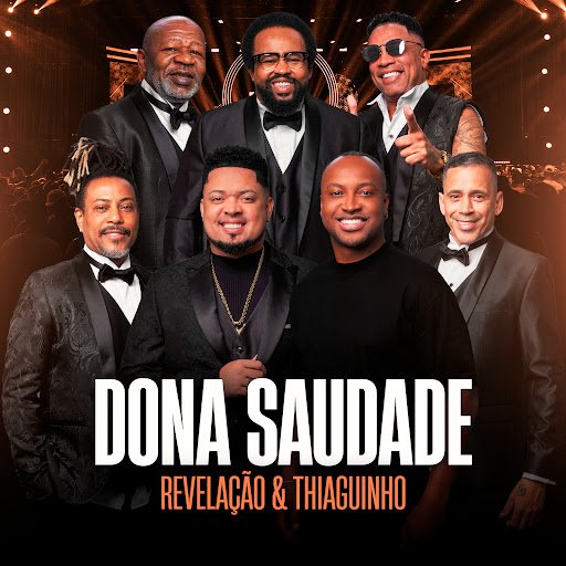 Capa da letra da música Dona Saudade (Ao Vivo)