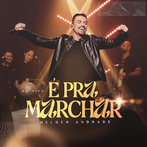Capa da letra da música É Pra Marchar