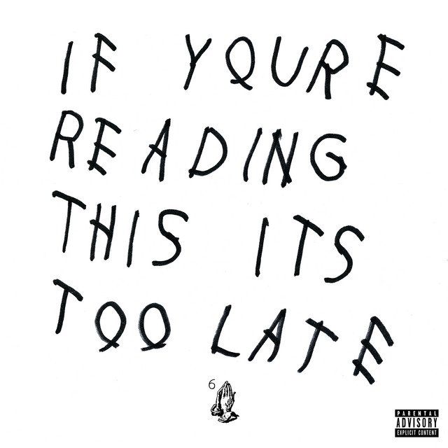 Capa do álbum If You’re Reading This It’s Too Late