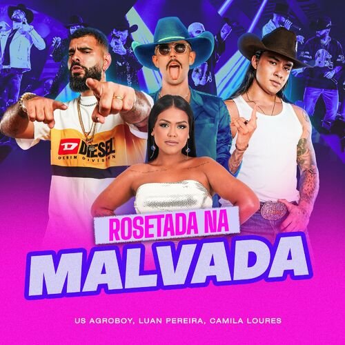 Capa da letra da música Rosetada na Malvada