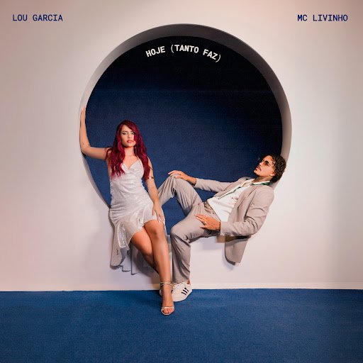 Capa da letra da música hoje (tanto faz)