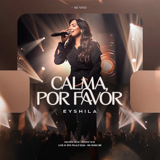 Capa da letra da música Calma, Por favor (Ao Vivo)