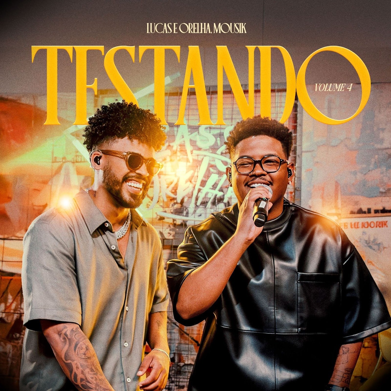 Capa do álbum EP Testando – Volume 4
