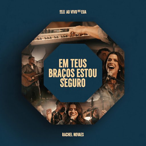 Capa da letra da música Em Teus Braços Estou Seguro (Ao Vivo)