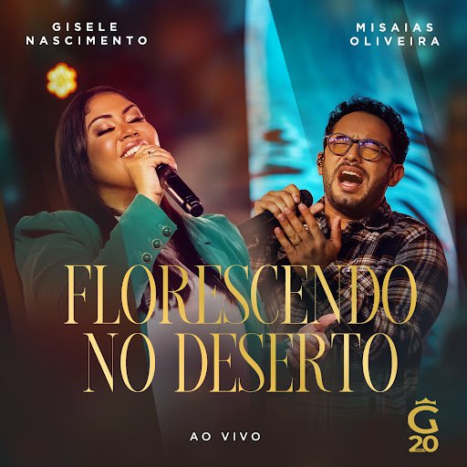 Capa da letra da música Florescendo no Deserto (Ao Vivo)