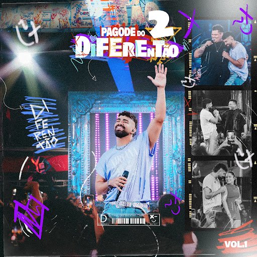 Capa do álbum Pagode do Diferentão 2 – Vol. 01 (Ao Vivo)