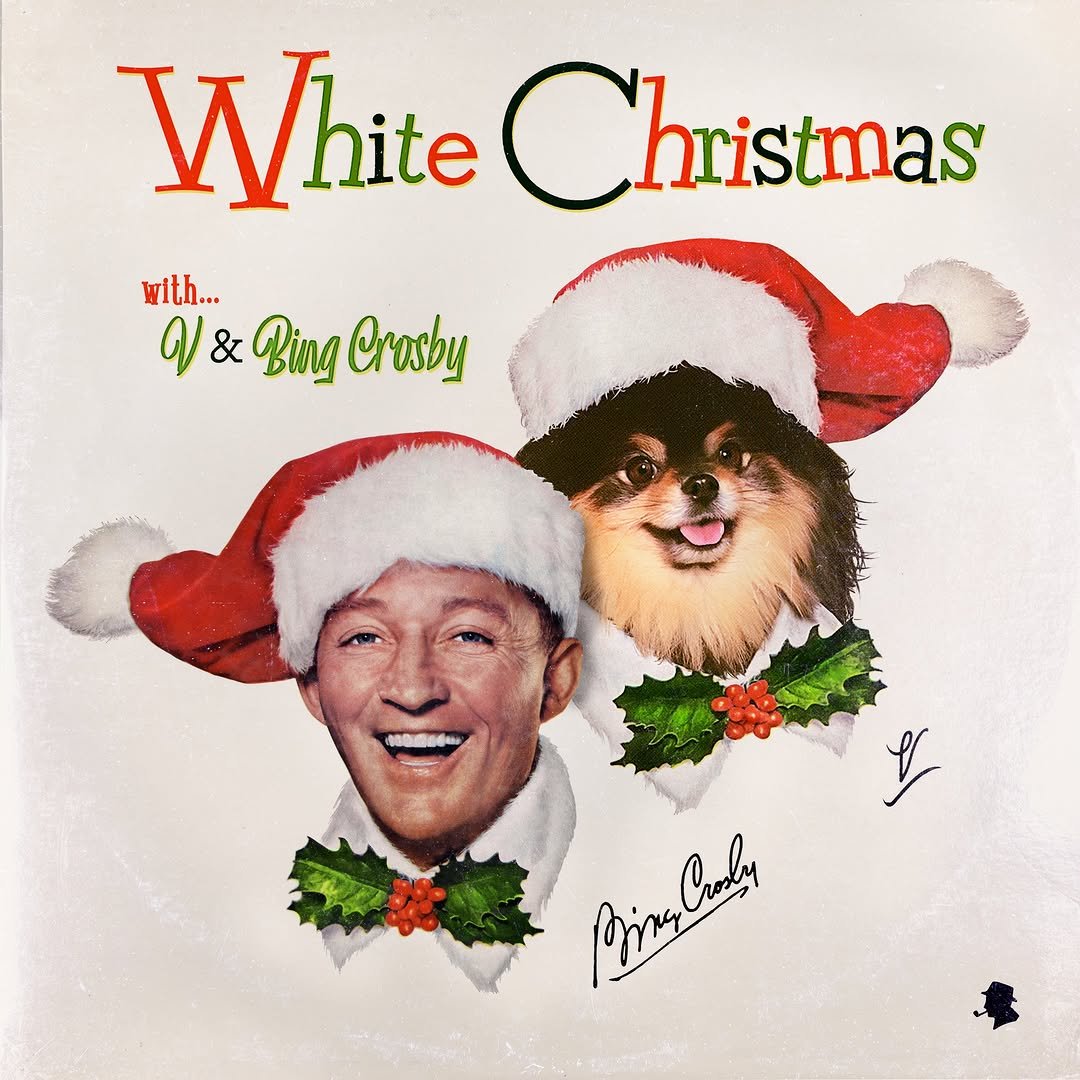 Capa da letra da música White Christmas