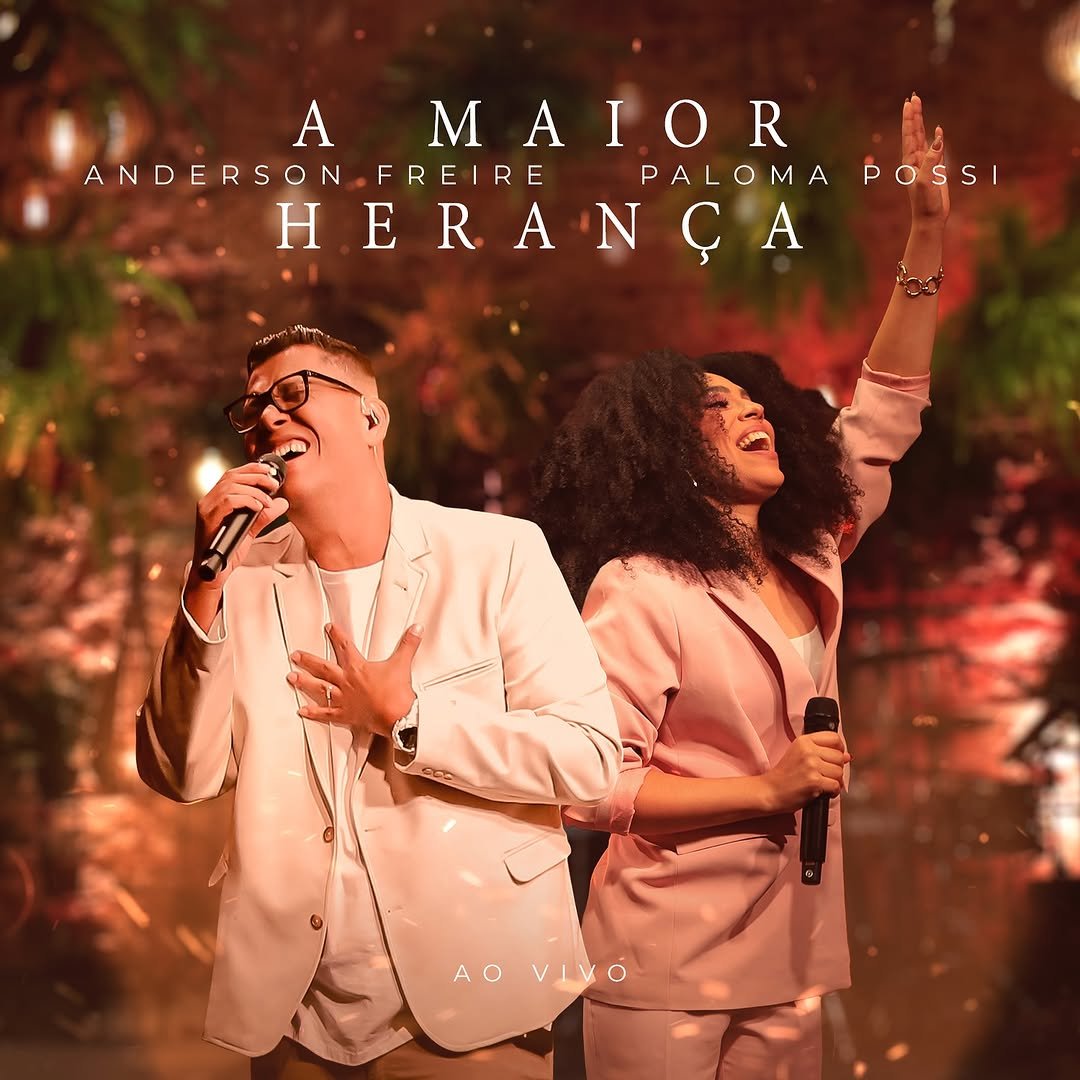 Capa da letra da música A Maior Herança (Ao Vivo)
