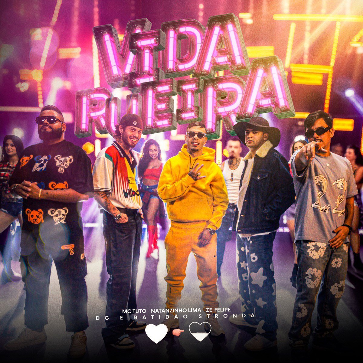 Capa da letra da música Vida Rueira