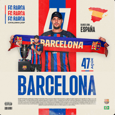Capa da letra da música Barcelona
