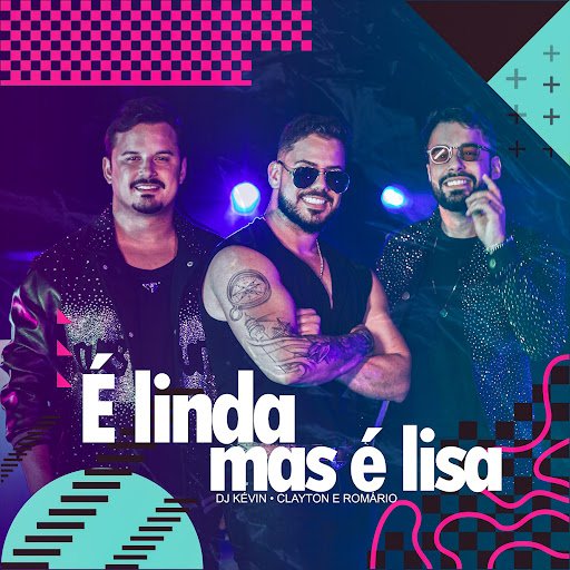 Capa da letra da música É Linda Mas é Lisa