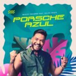 Capa da letra Porsche Azul