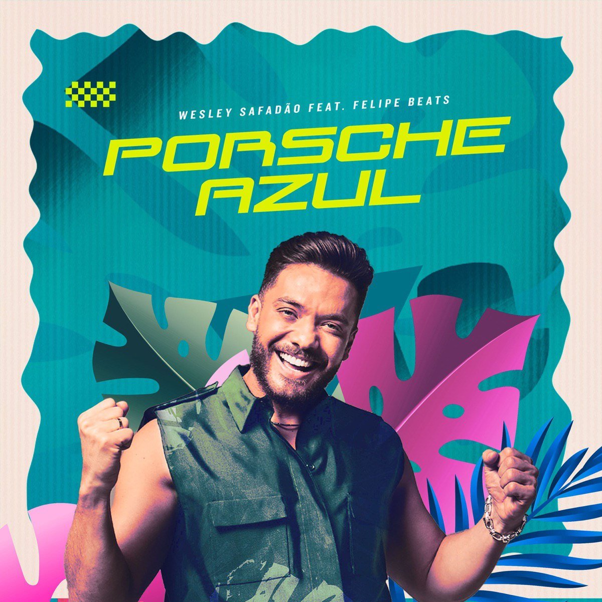 Capa da letra da música Porsche Azul