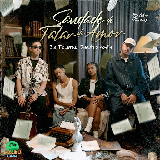 Capa da letra da música Saudade de Falar de Amor
