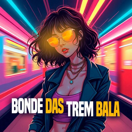 Capa da letra da música Bonde das Trem Bala