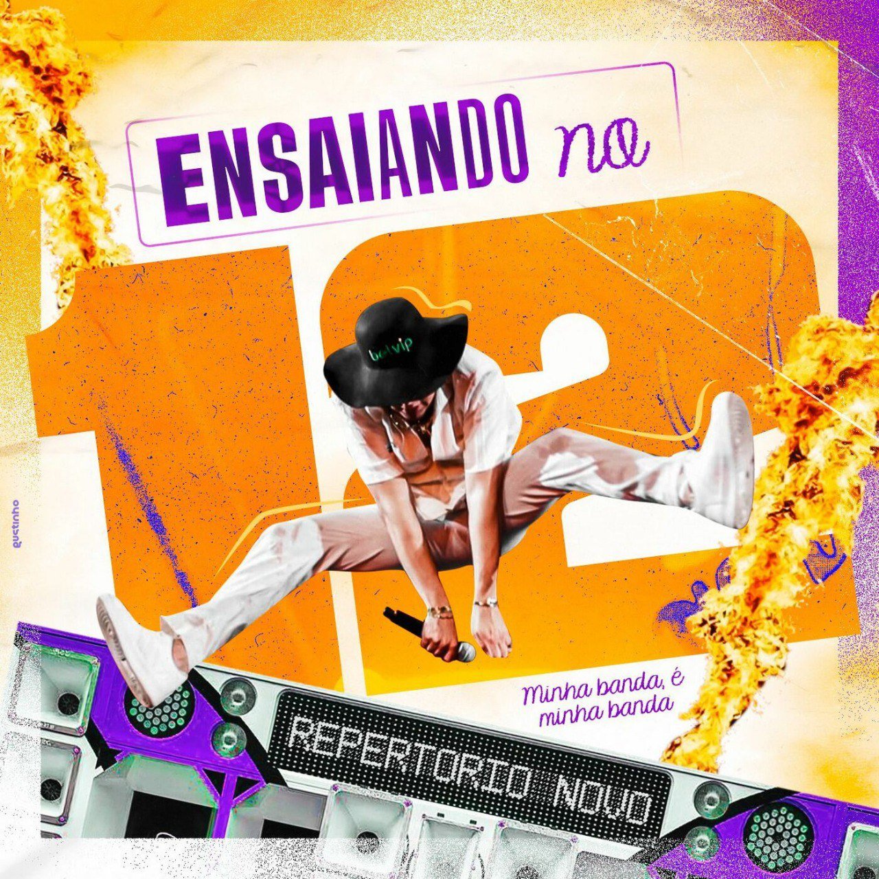 Capa do álbum Ensaiando no 12