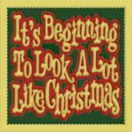 Capa da letra It’s Beginning To Look A Lot Like Christmas