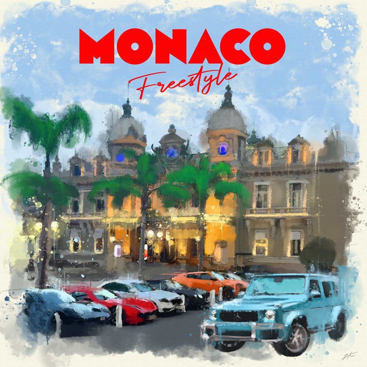 Capa da letra da música Mônaco Freestyle