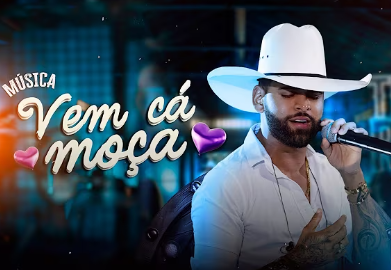 Capa da letra da música VEM CÁ MOÇA