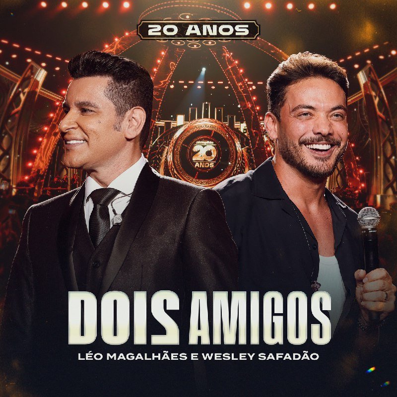 Capa da letra da música Dois Amigos