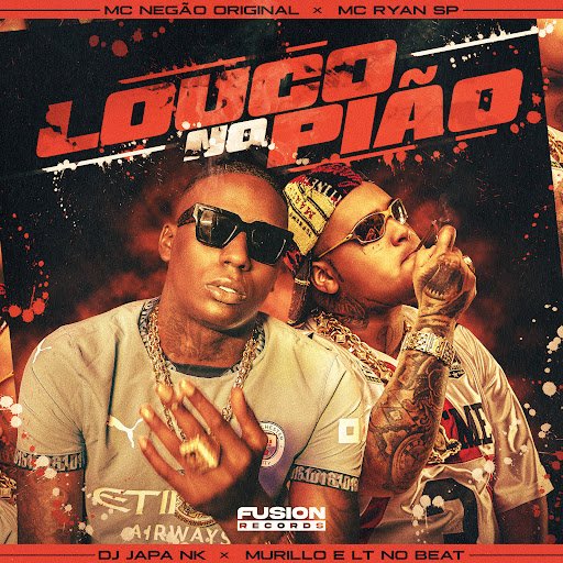 Capa da letra da música Louco no Pião